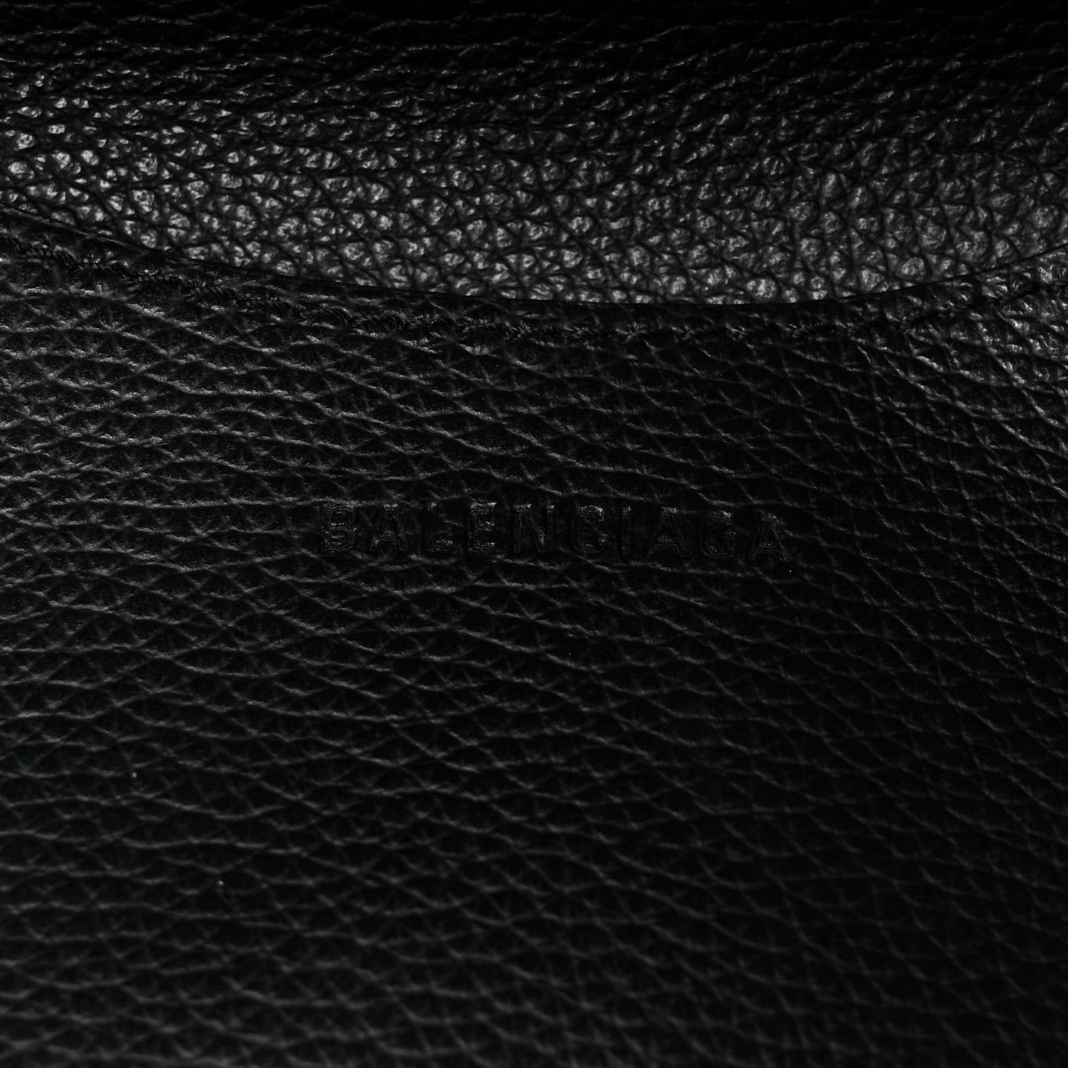 Balenciaga Grained Calfskin Neo Classic Black Hardware S City Black