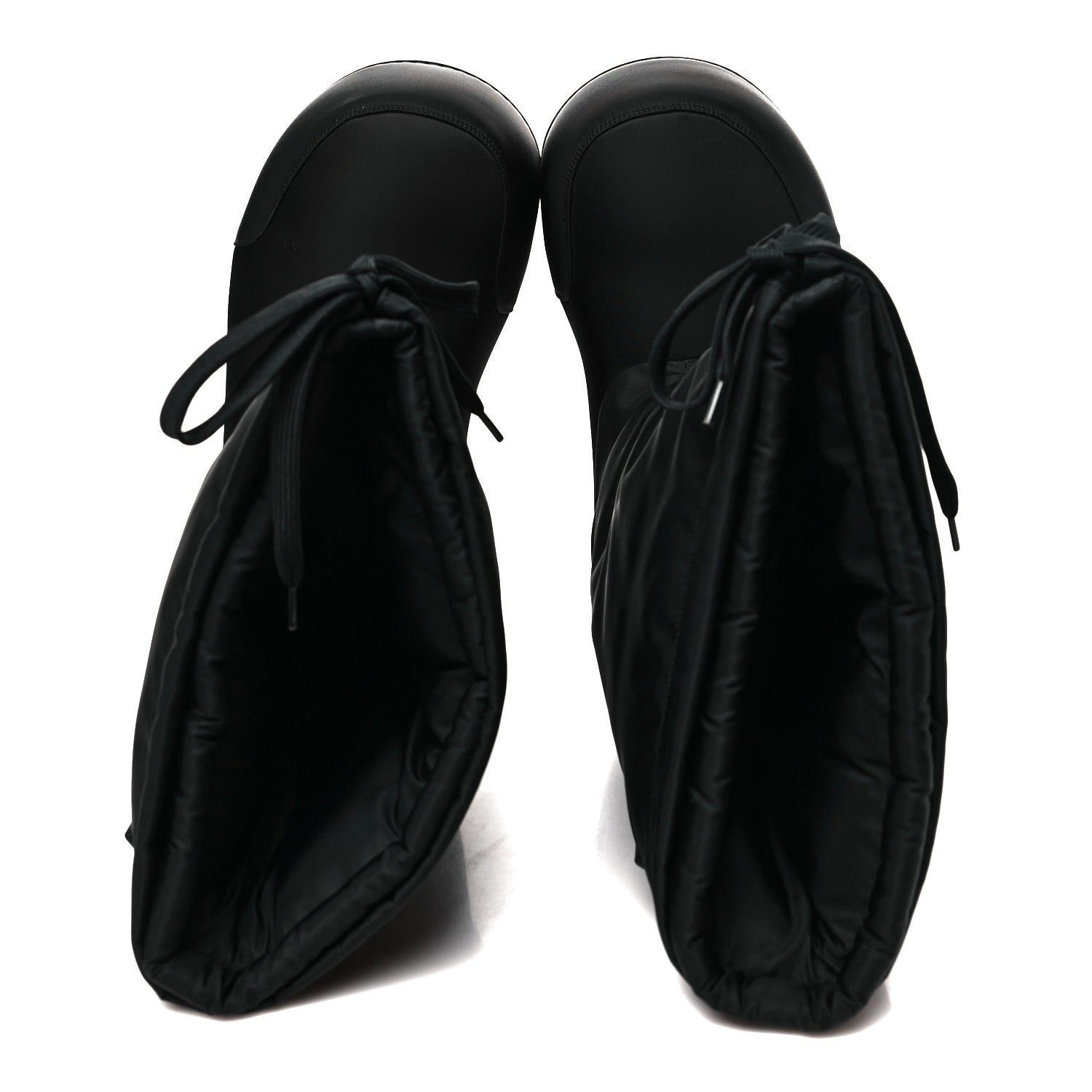 Balenciaga Nylon Mens Alaska High Boots 41-42 Black