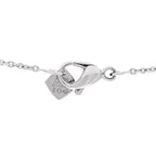 Chanel 18K White Gold Coco Crush Pendant Necklace