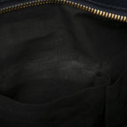 Balenciaga Chevre Gold Metallic Edge Hardware Town Bleu Nuit Dark Sea