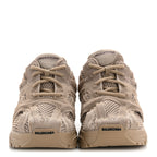 Balenciaga Fabric Mesh Womens Phantom Sneakers 37 Dark Beige
