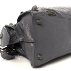 Balenciaga Agneau Arena Neo Cagole City Handbag Dark Grey