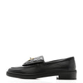 Chanel Lambskin Quilted CC Turnlock Loafers 38 Black