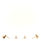 Chanel Pearl Mini CC Drop Earrings Gold