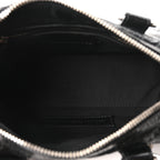 Balenciaga Agneau Arena Mini Le Cagole Duffle Crossbody Bag Black