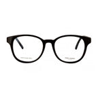 Saint Laurent Eyeglasses Square Full Rim, Black Frame and Clear Demo Lens Lens SL399001