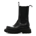 Bottega Veneta Calfskin The Lug Chelsea 55mm Boots 36.5 Black