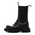 Bottega Veneta Calfskin The Lug Chelsea 55mm Boots 36.5 Black
