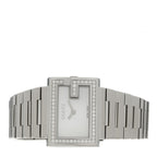 Gucci Stainless Steel Diamond Bezel Mother of Pearl 31mm 100L Quartz Watch
