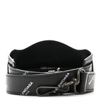 Balenciaga Agneau Classic Hardware Logo Shoulder Strap Black