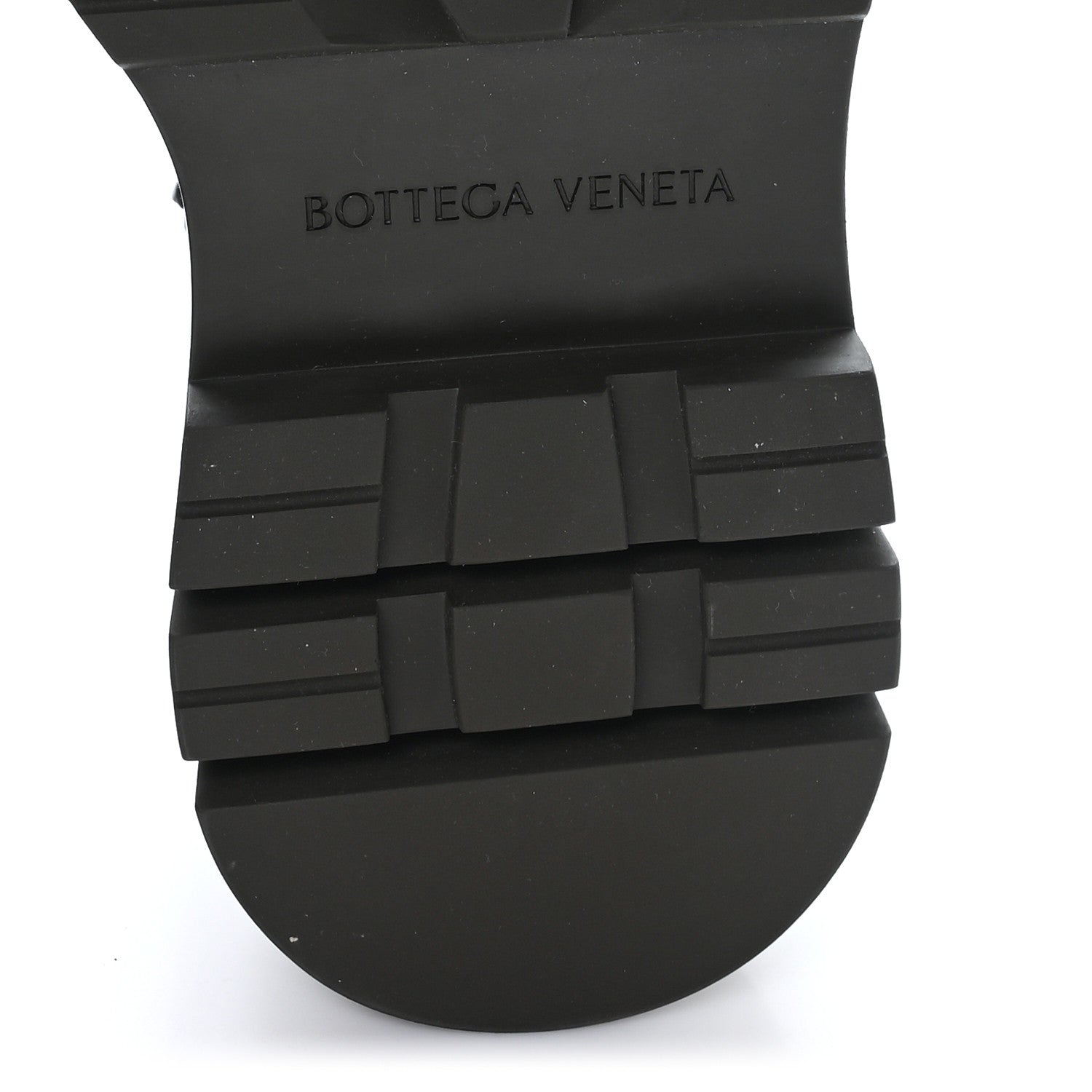 Bottega Veneta Calfskin The Tire High Boots 36 Black Camping