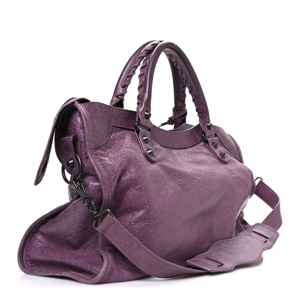 Balenciaga Agneau Classic Hardware City Murier