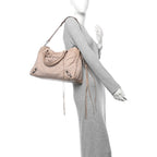 Balenciaga Agneau Classic Hardware City Bois de Rose