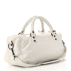 Balenciaga Agneau Classic Hardware Twiggy White