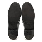 Chanel Lambskin Quilted CC Turnlock Loafers 39 Black