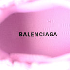 Balenciaga Mesh Rubber Distressed Womens Runner Sneakers 35 Pink
