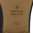 Gucci Goatskin Mens Horsebit Loafers 8.5 Black
