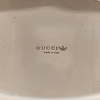 Gucci X ADIDAS Metal Enamel Cuff Bracelet  Silver Red