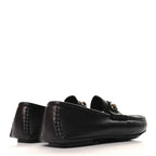 Gucci Calfskin Mens Horsebit Loafers 10 Brown