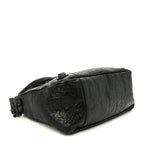 Balenciaga Agneau Arena Storico Classic Hardware Small Le City Moto Black