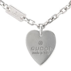 Gucci Sterling Silver Trademark Charm Bracelet