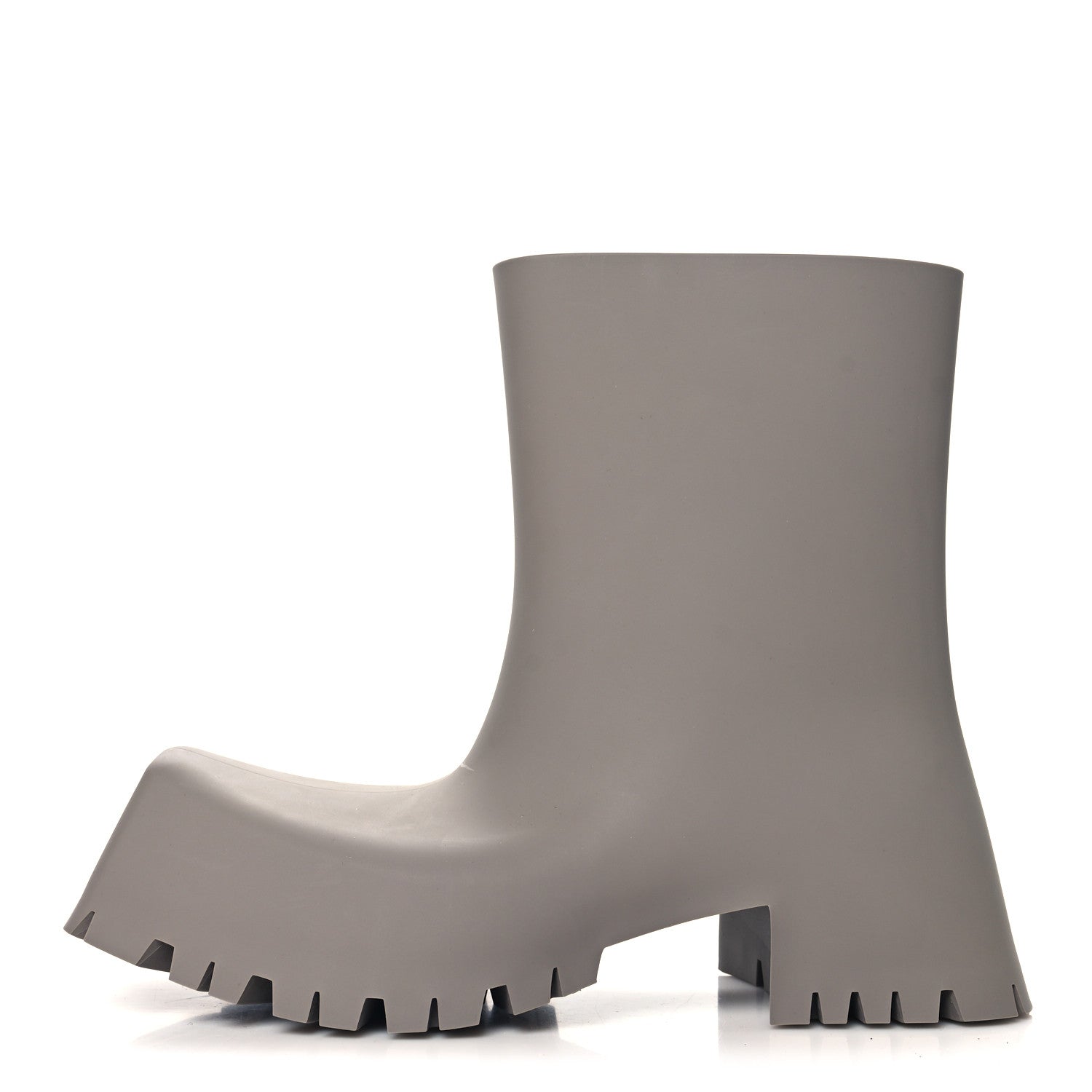 Balenciaga Rubber Trooper Boots 37 Grey