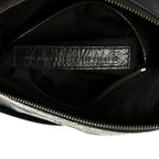 Balenciaga Agneau Arena Storico Classic Hardware Small Le City Moto Black