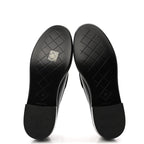 Chanel Lambskin Quilted CC Turnlock Loafers 38 Black