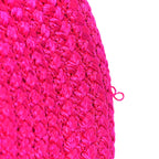 Balenciaga BOTTEGA VENETA Raffia Large Ibiza Basket Bag  Lipstick Pink