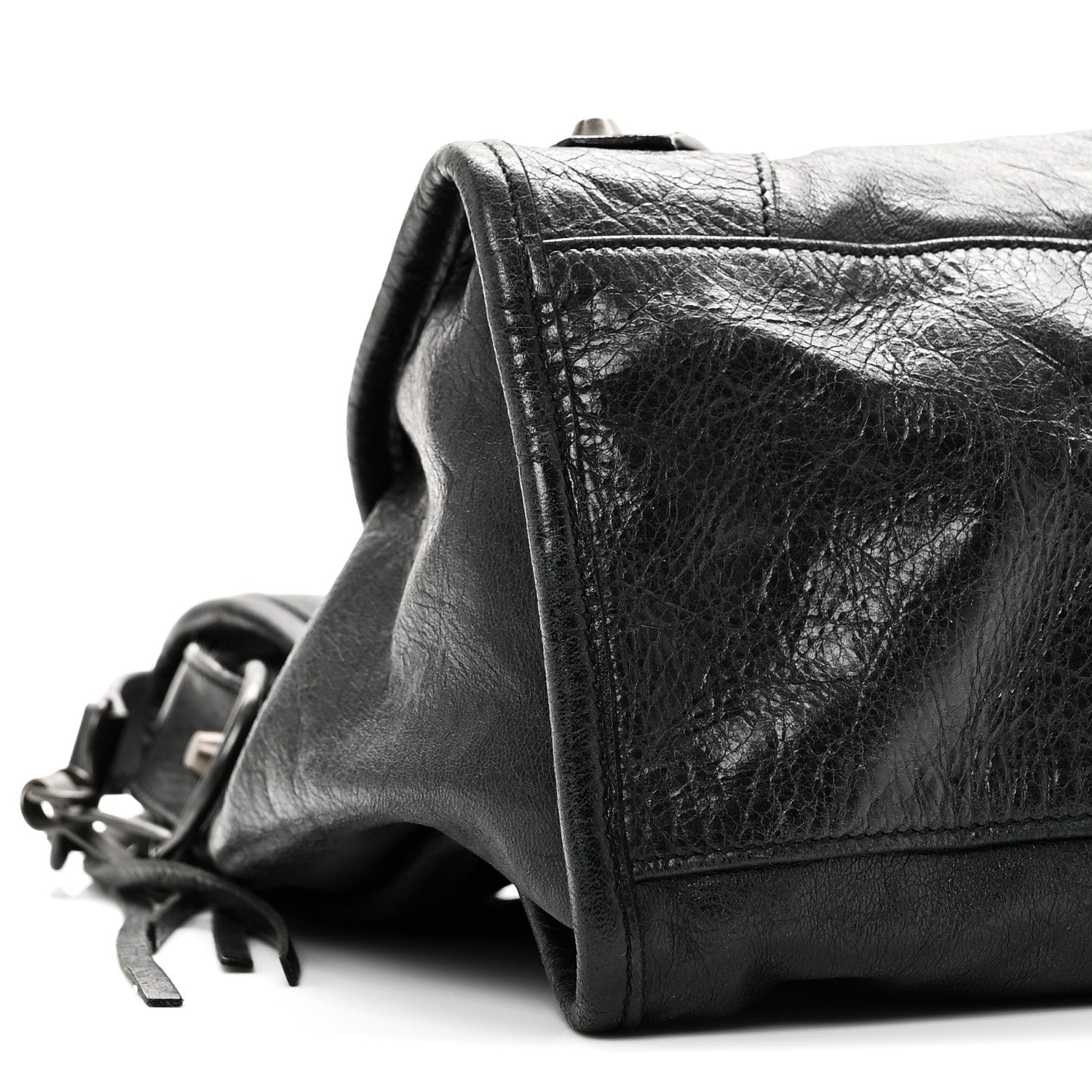 Balenciaga Agneau Classic Hardware City Black