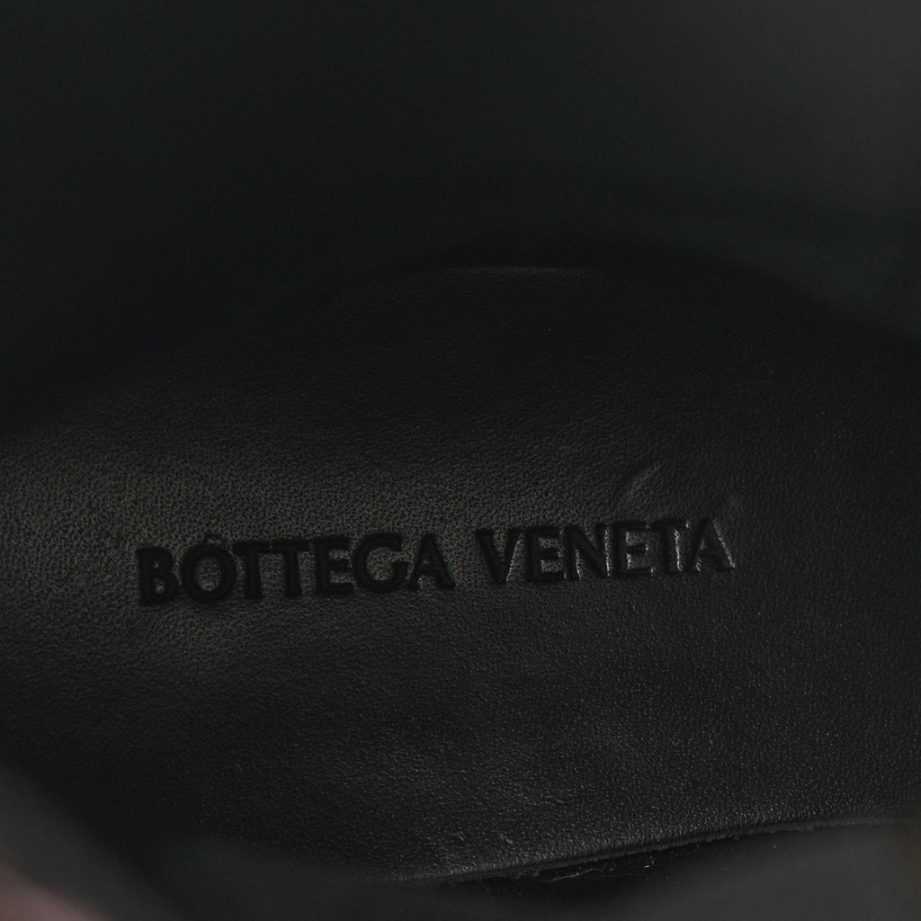 Bottega Veneta Calfskin The Tire Chelsea Boots 39 Black Hollyhock