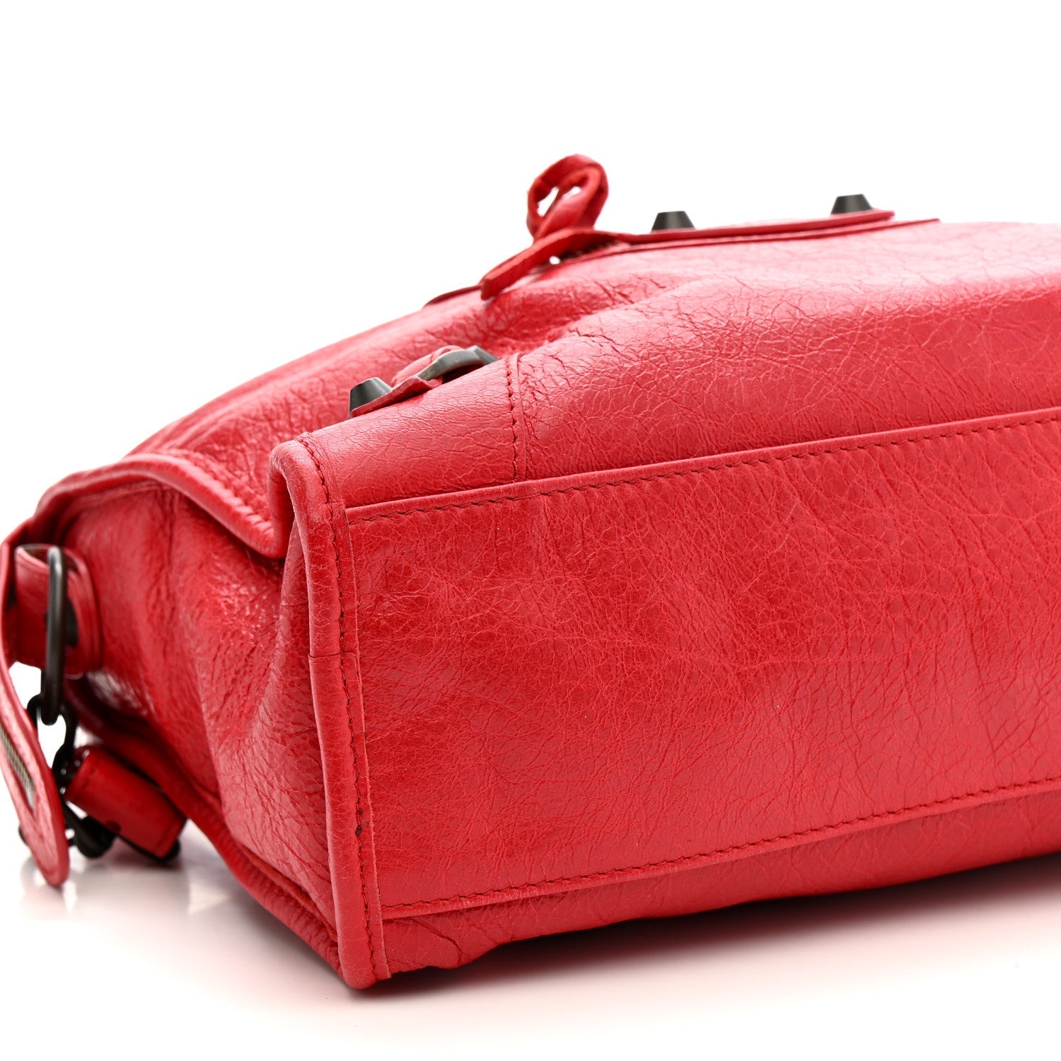 Balenciaga Agneau Classic Hardware S City Rouge Cardinal