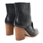 Loewe Calfskin Loafer Ankle Boots 39 Black