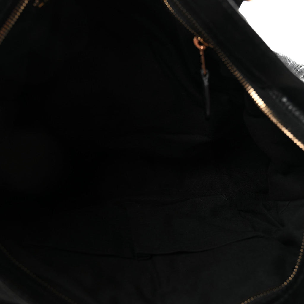 Balenciaga Agneau Giant 12 Gold Hardware City Black