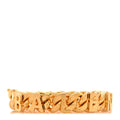 Balenciaga Metal Logo Chain Bracelet M Gold