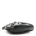 Balenciaga Agneau Arena Le Cagole Mini Purse With Chain Black