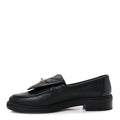 Chanel Lambskin Quilted CC Turnlock Loafers 39 Black