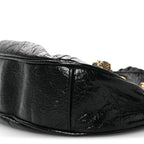 Balenciaga Agneau Arena Le Cagole Shoulder Bag XS Black