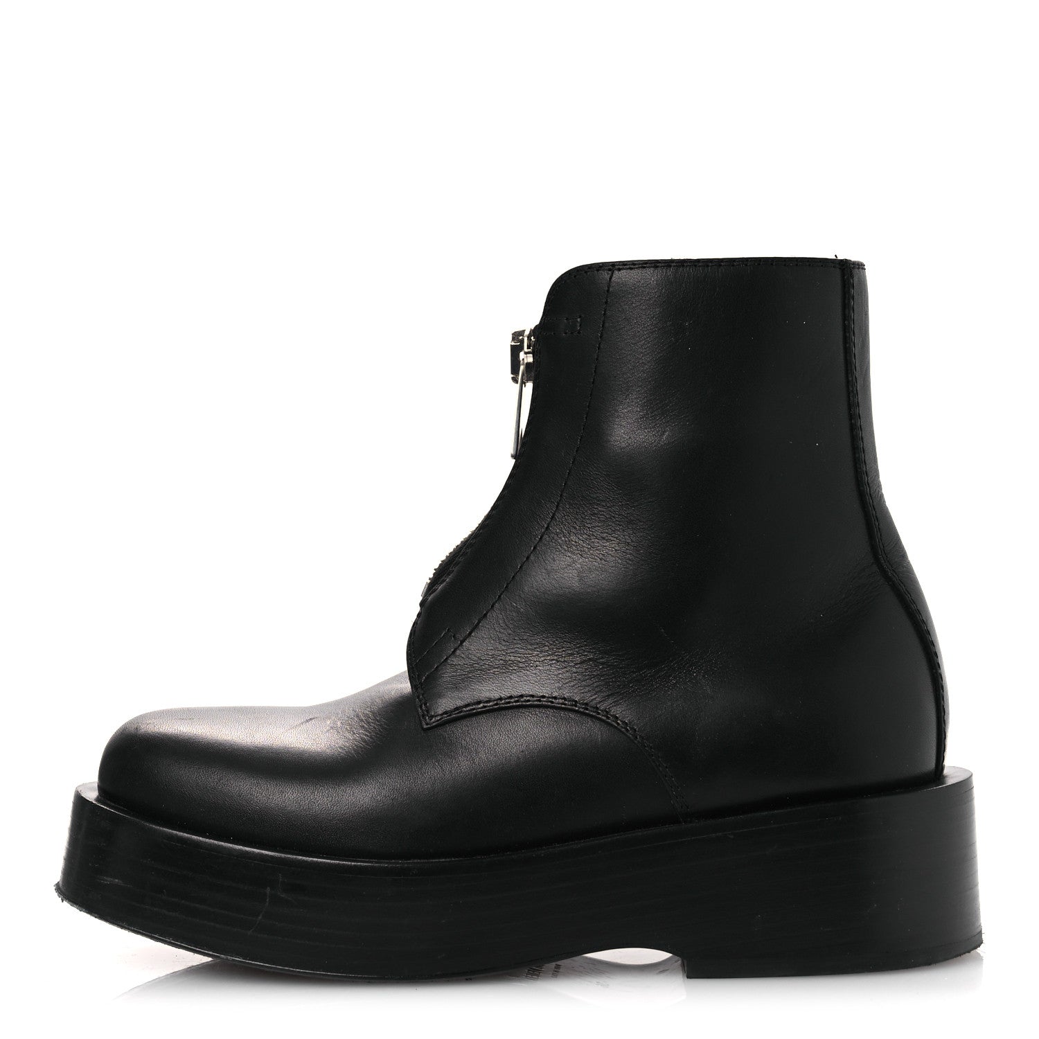 Bottega Veneta Calfskin Torino Ankle Boots 36 Black