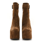 Saint Laurent Cachemire Mina 95 Boots 39 Land