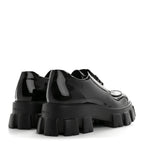 Prada Monolith 55mm Derby Loafers 8 Black