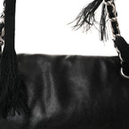 Balenciaga Calfskin Medium Modu Shoulder Bag Black
