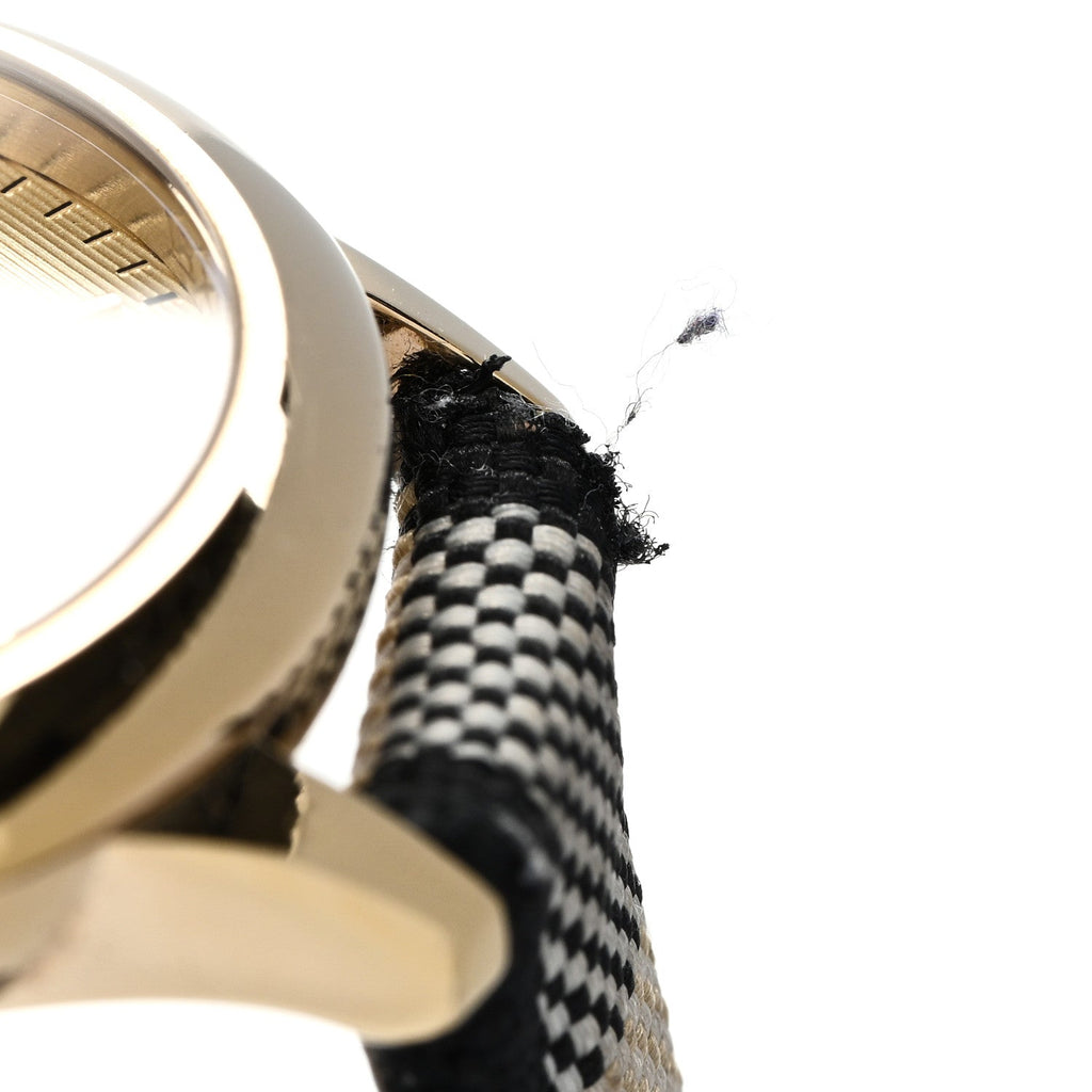 Burberry Stainless Steel Calfskin 26mm Classic Quartz Watch Champagne BU10201