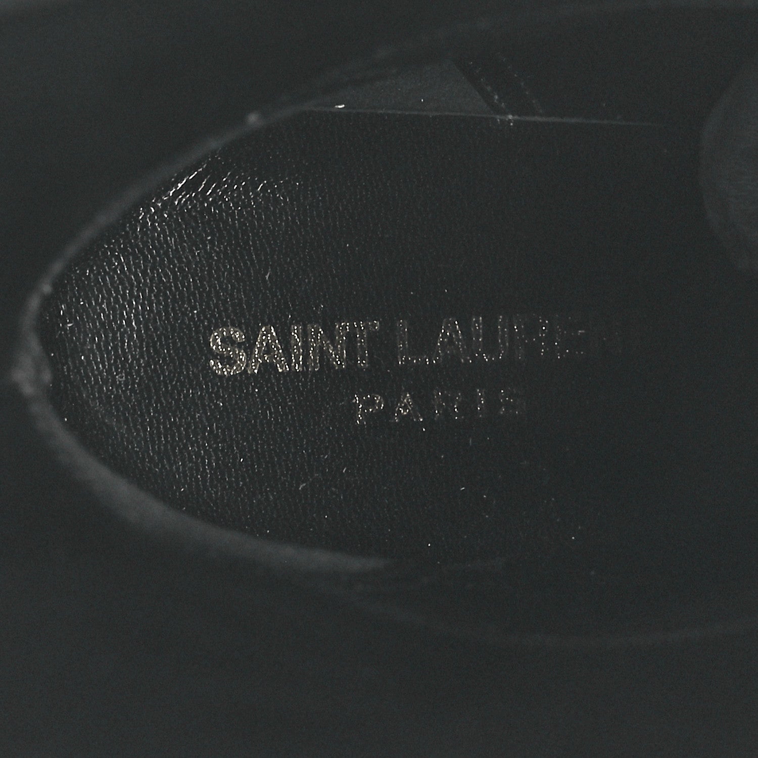 Saint Laurent Vitello Marilyn Nina 95 Knee High Boots 38 Black