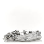 Balenciaga Agneau Arena Neo Cagole Mini Handbag Silver