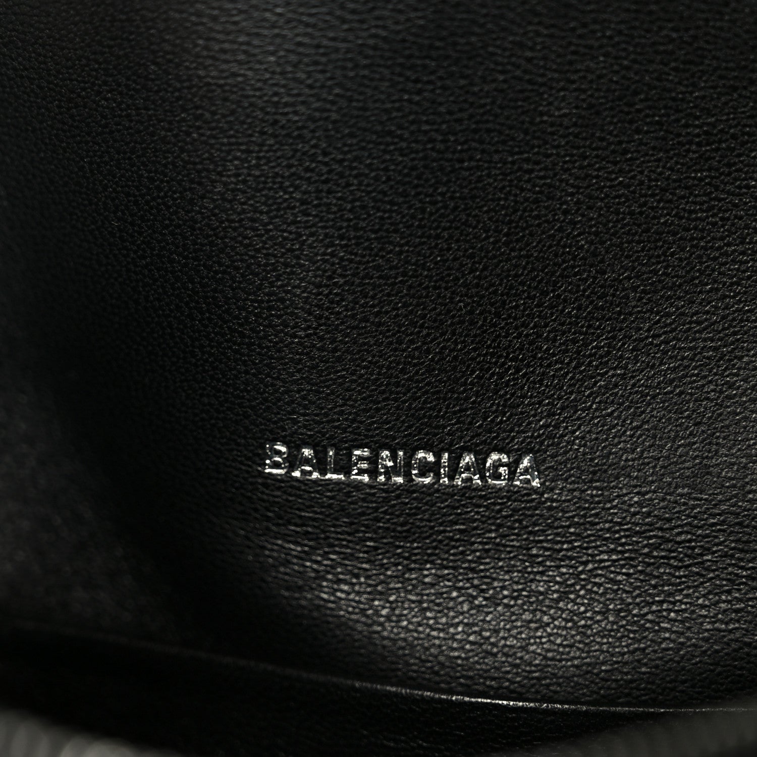 Balenciaga BB Jacquard Monogram  XSS Downtown Shoulder Bag Black