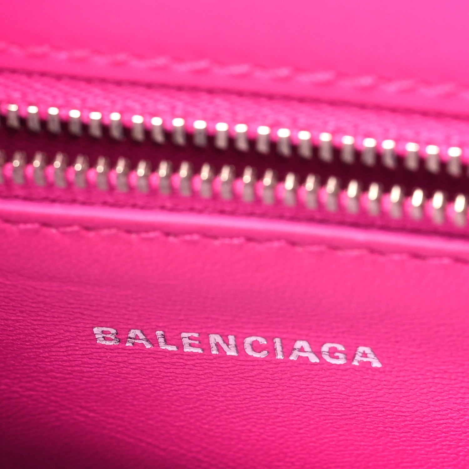 Balenciaga Box Calfskin Medium XX Flap Bag Lipstick Pink