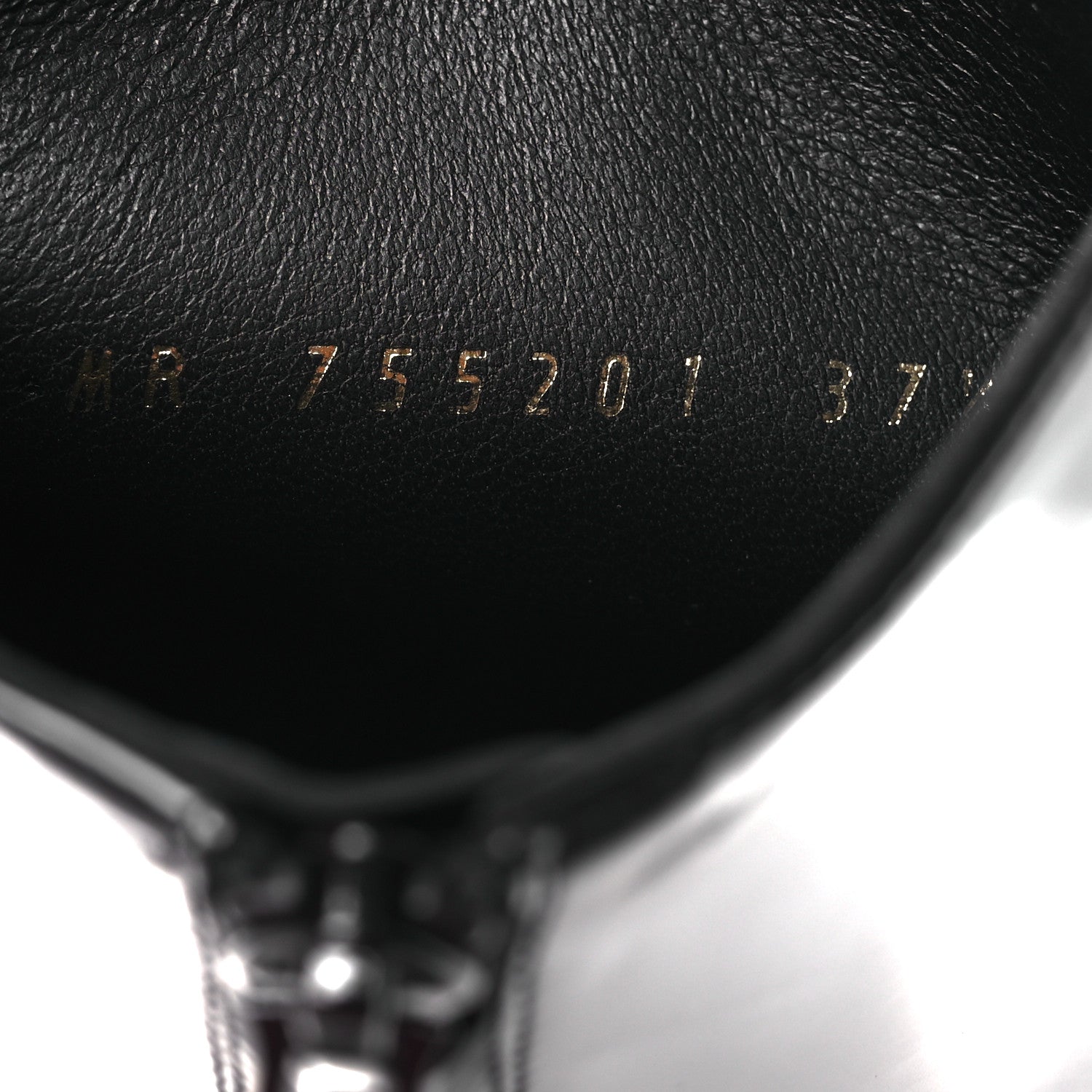 Saint Laurent Vitello Marilyn Auteuil 105 Ankle Zip Boots 37.5 Black