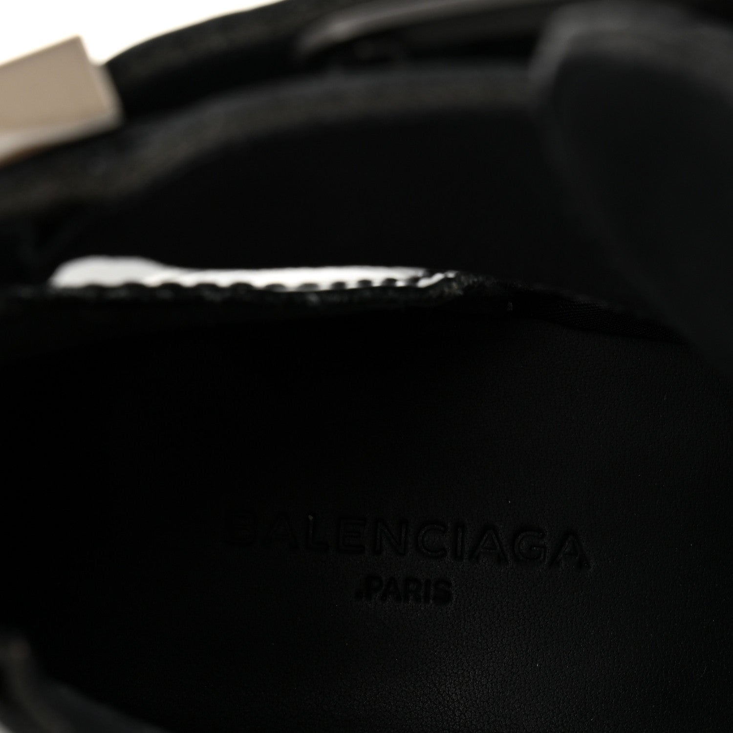 Balenciaga Brushed Calfskin Ceinture Ankle Boots 36.5 Black