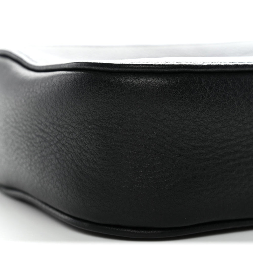 Balenciaga Calfskin I Love Techno XS Everyday Camera Bag Black